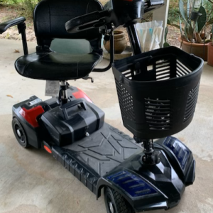 Gently Used Scout Drive Scooter, Comes with Plug, basket, booklet.